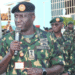 Army Chief Urges Troops to Maintain Resolve in North-West Operations