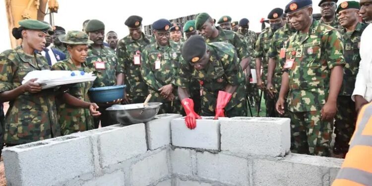 Army Starts Construction of Modern Housing Project For 1,800 Personnel