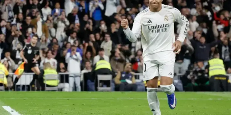 Mbappe Equals Ronaldo’s Scoring Record in Madrid Victory