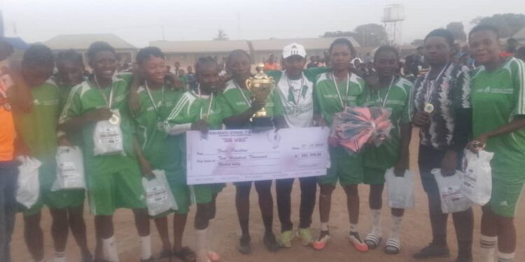 YSFON Queen Emerged First at the Just Concluded Halimatu Ayinde’s 2025 Just concluded 7 Aside Competition in Kaduna