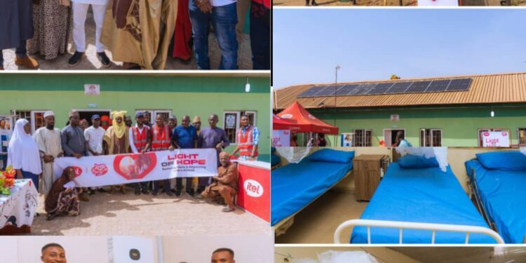 Hope Restored as itel Renovates Kaduna Health Centre with Essential Facilities and Solar-Powered Upgrades