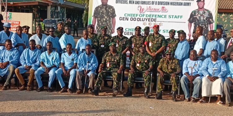 Insecurity: CDS, COAS In Sokoto Charge Troops To Remain Focused, Courageous