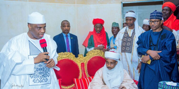 Tambuwal In Sokoto Says US-Nigeria Army Backed Strike Is War Against Enemies Of Humanity