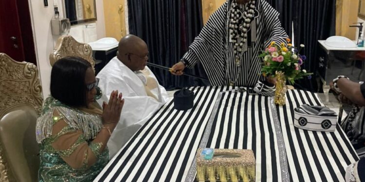 Chief David Sabo Kente Conferred as ZEGEIGBAU-TIV by Tor Tiv in Gboko