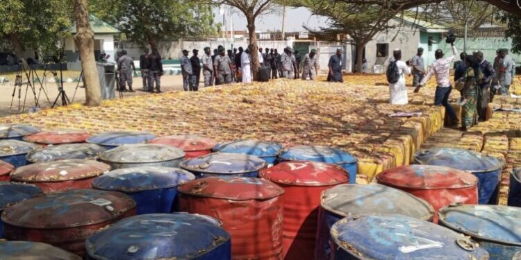 Customs Seizes Multimillion-naira Petroleum Products in Adamawa