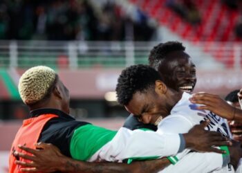 Onyedika Shines As Nigeria Thrash Uganda 3-1 To End Group Phase Perfect