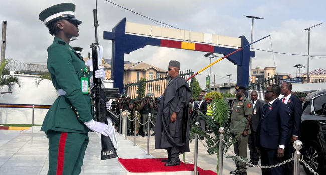Shettima, Gen Musa In Lagos For COAS Conference