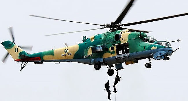 ISWAP Terrorists and Bandits Eliminated as NAF Conducts Raids in Borno and Beyond