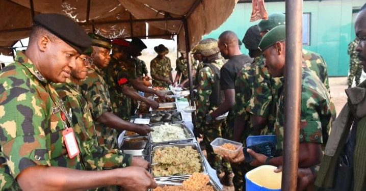 Terrorism: Army Chief Shaibu Celebrates Christmas with Troops, Urges Vigilance