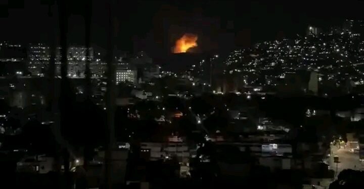 Explosions Shake Caracas as US Strikes Venezuela