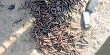 Troops Uncover Major Stockpile of Heavy Ammunition