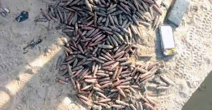 Troops Uncover Major Stockpile of Heavy Ammunition
