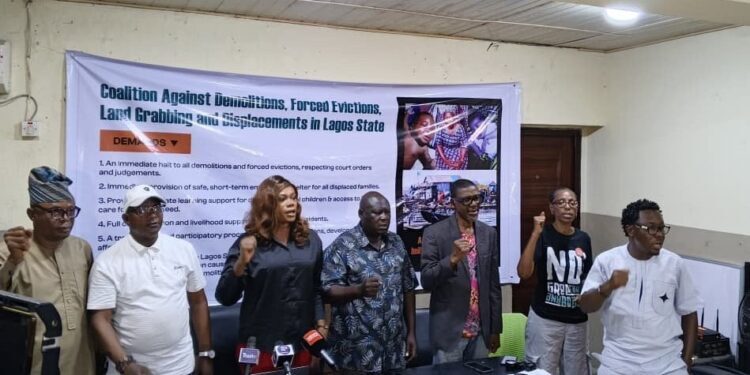 Coalition alleges 12 deaths, mass displacement in Lagos demolitions