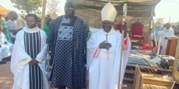 Bishop of Wukari Diocese Blesses Chief Dr. Bulus Maiyaki, Charges The Tiv Community On Support