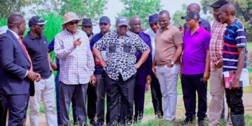 Governor Mutfwang Visits Dogara’s Farm