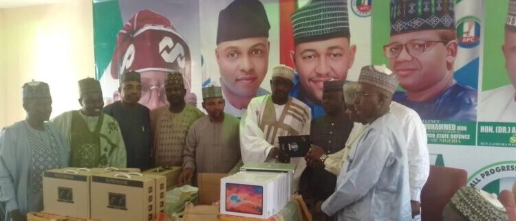 Zamfara APC Distributes 294 Tablets, Laptops For Registration