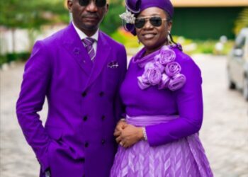 Enenche, Wife Award Full Scholarships as Pilgrims Visit Glory Dome