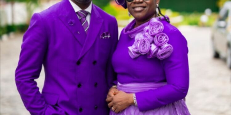 Enenche, Wife Award Full Scholarships as Pilgrims Visit Glory Dome