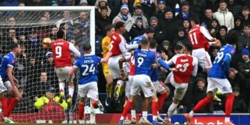 Martinelli’s Hat-Trick Fires Arsenal Past Portsmouth In FA Cup
