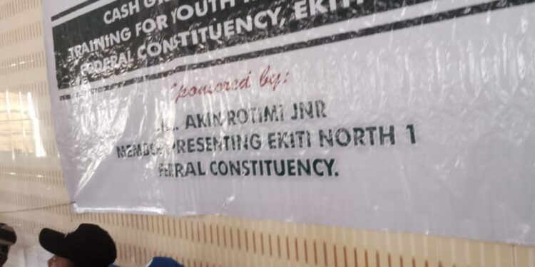 Empowering Ekiti: Akin Rotimi Delivers Grants and Leadership Training