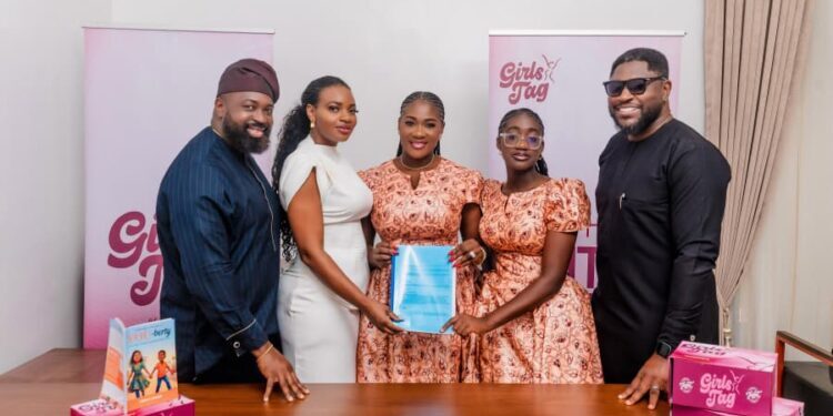 Mercy Johnson, Daughter Champion Girls’ Period Education Initiative