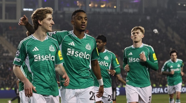 Champions League: Gordon Scores Four As Newcastle Hit Qarabag For Six