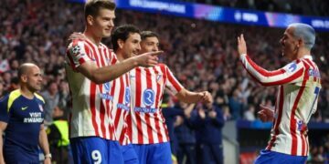 Atletico Madrid Overpower Brugge To Reach Champions League Last 16