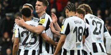 Newcastle Cruise Into Champions League Last 16