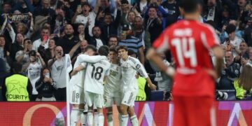 Vinicius Scores As Real Madrid Beat Benfica To Reach Champions League Last 16