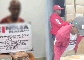 NDLEA Arrests Grandpa With Cocaine Hidden In Food Items At Abuja