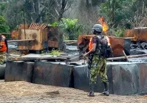 Military Destroys 101 Illegal Refineries, Arrests 219 Suspects — DHQ