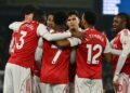 Arsenal Extend Lead In Title Race After Saka Sinks Brighton