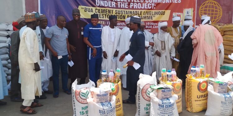 BUA Empowers 300 Resettled Sokoto Farmers with Dry Season Agricultural Inputs