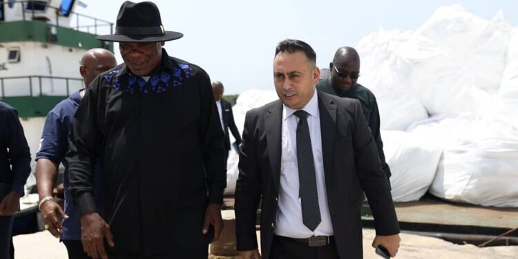 DICON CEO Inspects Site of Nigeria’s First Military Jetty