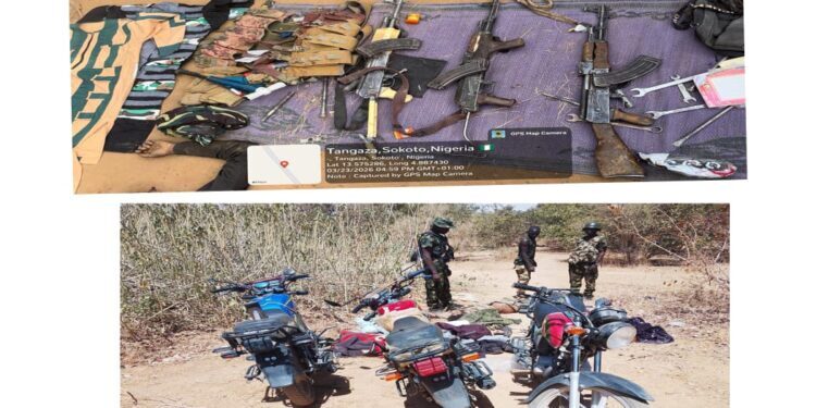 Troops Neutralize 5 Terrorists, Recover 5 AK 47 Riffles In Sokoto, Zamfara