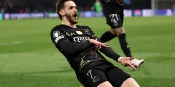 PSG Thump Chelsea 5-2 in UCL Last 16 First Leg