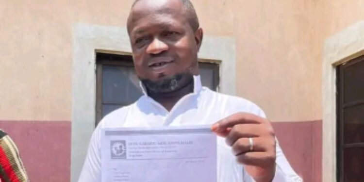 Former Labour Party Candidate Abdulmalik Sani Dumps Party In Kogi