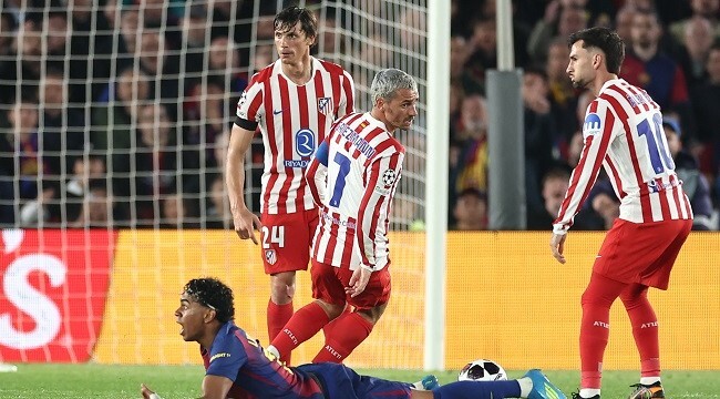 Atletico Punish 10-Man Barcelona to Seize Champions League Control