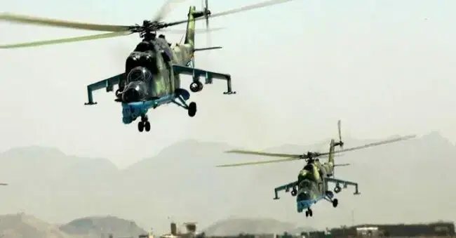 NAF Strike Destroys Terrorist Stronghold in Mandara Mountains