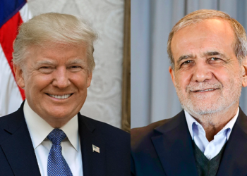 President Trump and Pezeshkian