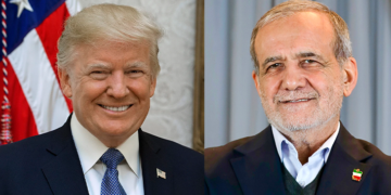 President Trump and Pezeshkian
