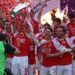 Arsenal Lift Premier League Trophy After 22-Year Wait