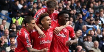 Awoniyi Double Sinks Helpless Chelsea to Boost Forest Survival Hopes