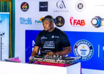 Abuja DJ Wraps 72-Hour Set in Record Bid for Girl-Child Empowerment