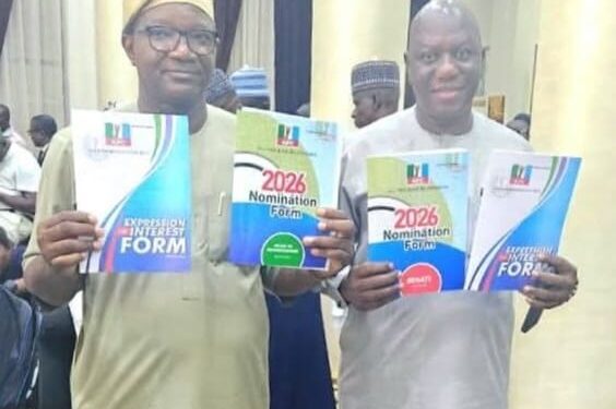 2027: Senators Katung, Amos Submit APC Forms, Pledge to Cement Party’s Grip on Kaduna South