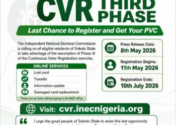 Last Chance: INEC Begins Final Voter Registration May 11