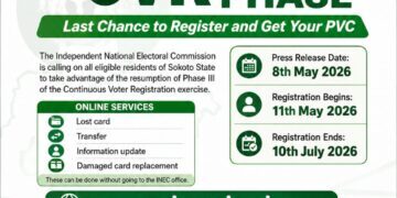 Last Chance: INEC Begins Final Voter Registration May 11