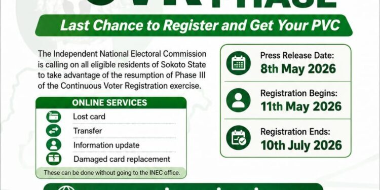 Last Chance: INEC Begins Final Voter Registration May 11