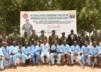 COAS Vows Unwavering Commitment to National Security During Sallah Troop Visit