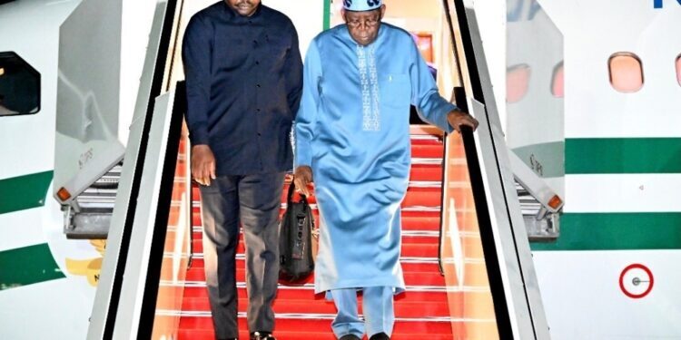 Tinubu returns to Lagos after three-nation visit